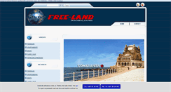 Desktop Screenshot of free-land.ro